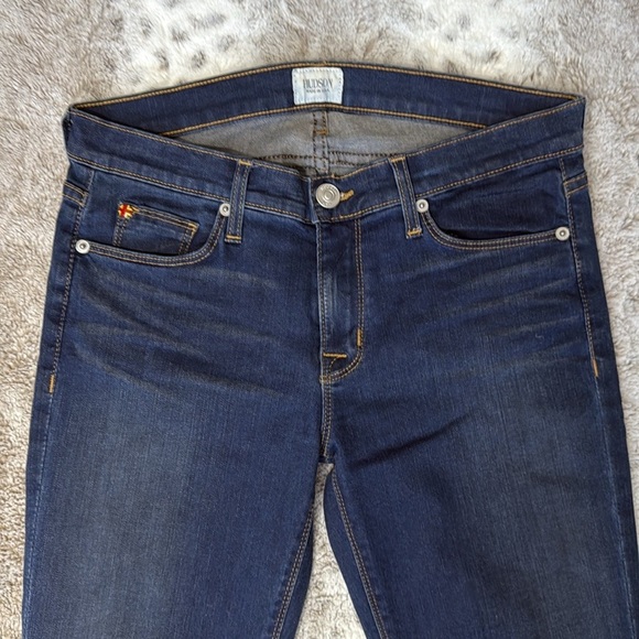 Hudson jeans skinny size 27 classic dark wash denim quiet luxury low key luxe - Picture 4 of 11